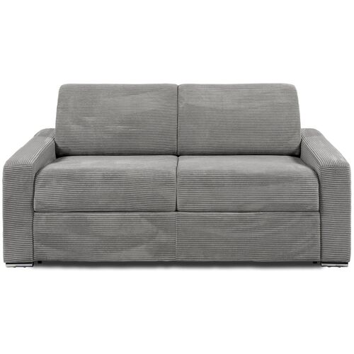 Vente-unique CALITO lit sofa 3 siège(s) Gris clair