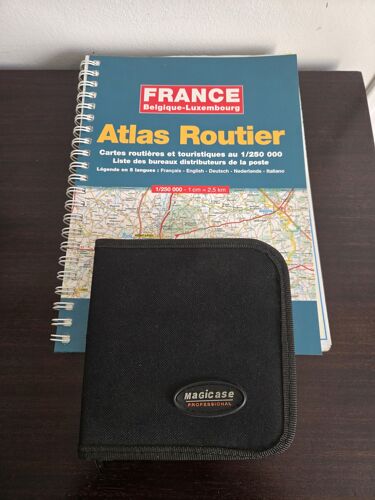 Atlas Routier France Belgique Luxembourg – Très Bon État