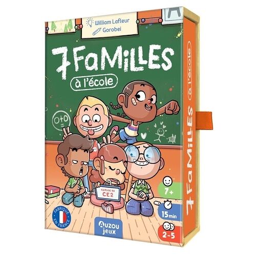 Jeu De 7 Familles - À L'école