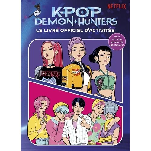 Kpop Demon Hunters - Le Livre Officiel D'activités