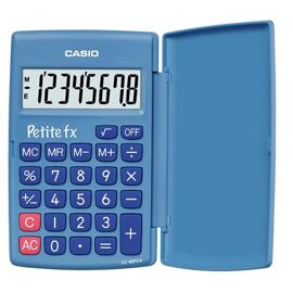 Casio Petit-FX LC-401LV - Calculatrice de poche - 8 chiffres - pile - bleu