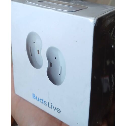Écouteur samsung galaxie bug live gris claire avec réduction de bruit ambiant..