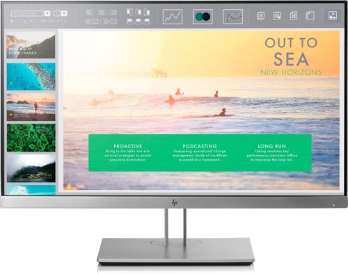 Ecran PC HP EliteDisplay E233 23" 1920 x 1080 Full HD LED Noir et Argent