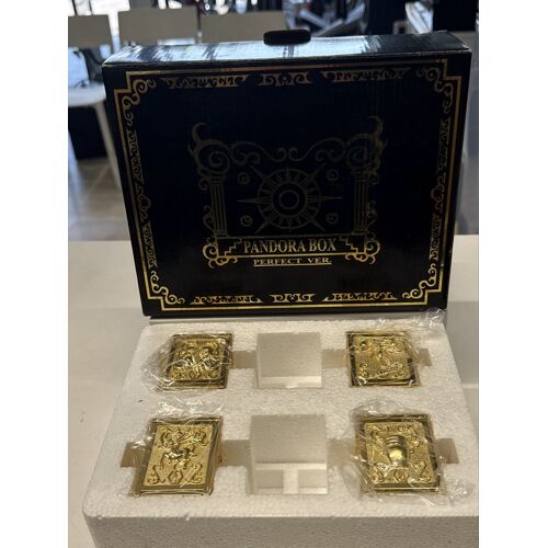 Pandora Box Saint Seiya Perfect Version Bandai Avec Plaques Chevaliers Du Zodiaque