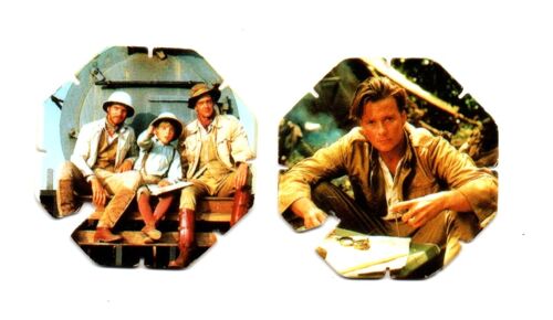Lot De 2 Pogs Volants Bn Troc'S Indiana Jones N° 123 Et 135