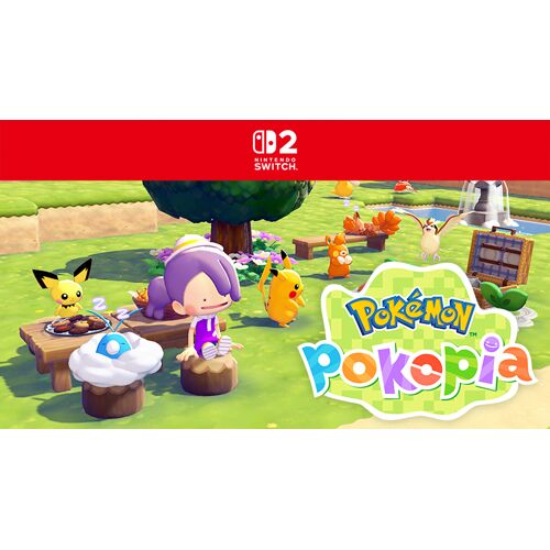 Pokémon Pokopia ( Switch 2) Standard Chinois simplifié, Chinois traditionnel, Allemand, Anglais, Espagnol, Français, Italien, Japonais, Coréen Switch 2