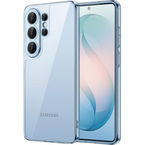 ELVORIX-Coque pour Samsung Galaxy S26 Ultra, Protection Complète Objectif de Caméra, Étui Housse de Téléphone Bumper Antichoc Anti-Jaunissement, Dos PC Dur Anti-Rayures (Omphalodes)