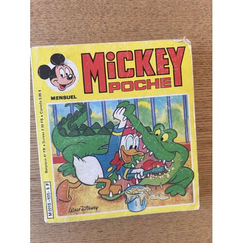Mickey Poche M 2215 Numéro 105 Janvier 1983