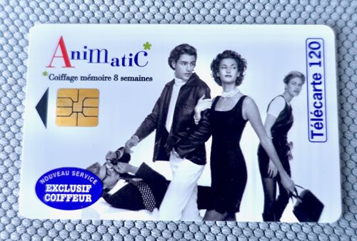 Télécarte L'oreal 120. Publicitaire France L'oreal.Coiffeur. Animatic . F621 970jd (Justifié Droite, Plus Rare). France Télécom