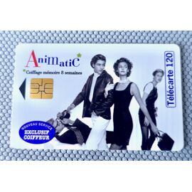 Télécarte L'oreal 120. Publicitaire France L'oreal.Coiffeur. Animatic . F621 970jd (Justifié Droite, Plus Rare). France Télécom