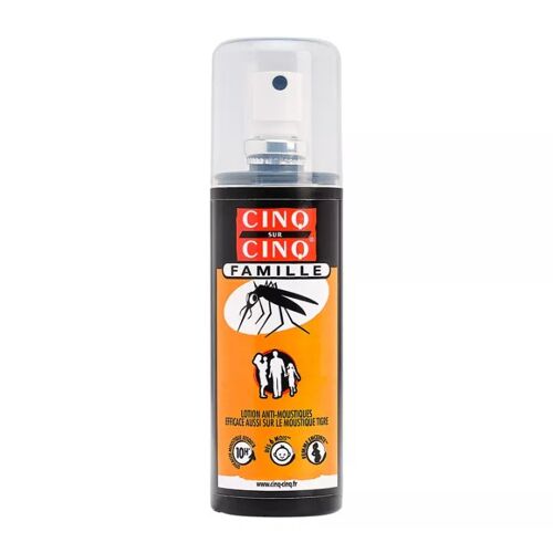 Cinq-Sur-Cinq Répulsif Spray Famille Anti-Moustiques 100 Ml 