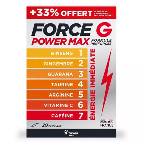 Vitavea Force G Power Max Formule Renforcée 