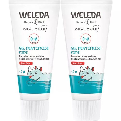 Weleda Oral Care Gel Dentifrice Kids Fluor 50 Ml 