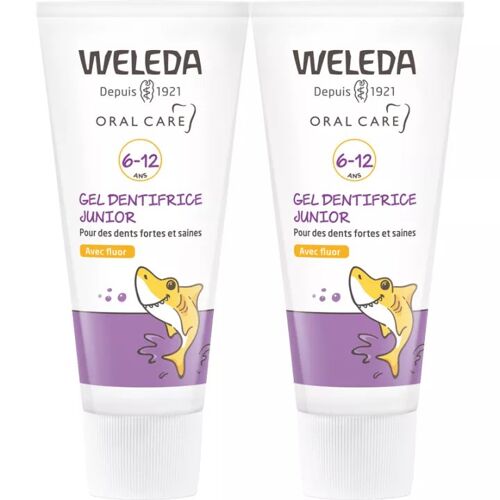 Weleda Oral Care Gel Dentifrice Junior Au Fluor 50 Ml 