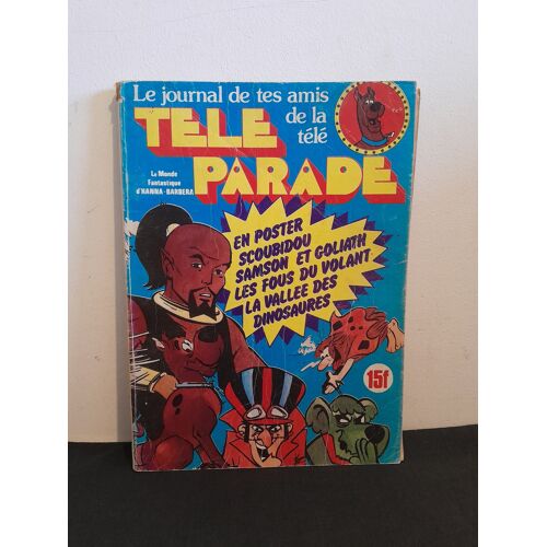 Bd Vintage: "Télé Parade" Album N°8 (Contient Quatre N°) 1980, Très Rare!