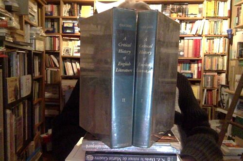 A Critical Hitory Of English Litterature In Two Volumes By David Daiches, New York, 1960