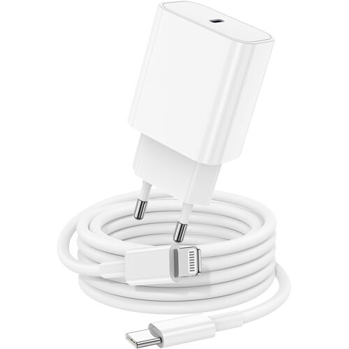 KALANKA-Chargeur Rapide Cable pour iPhone 14 13, Chargeur Original USB C 20W avec câble de Charge USB c vers Lightning 2m certifié Apple pour iPhone 14 13 12 11 Plus Pro Max SE XR XS X 8/7/6/se/iPad