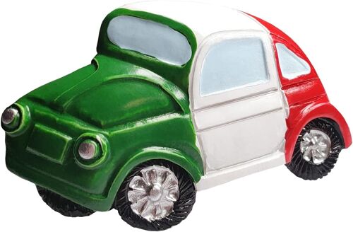 KALANKA-Aimant 3D pour réfrigérateur Vintage 500 Drapeau Italie, Calamita Frigo, Décoration Scooter 3D pour tableau magnétique, maison et cuisine, bureau Vert / Blanc / Rouge