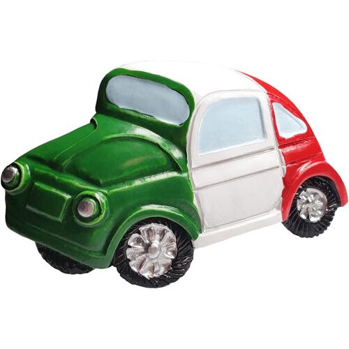 KALANKA-Aimant 3D pour réfrigérateur Vintage 500 Drapeau Italie, Calamita Frigo, Décoration Scooter 3D pour tableau magnétique, maison et cuisine, bureau Vert / Blanc / Rouge