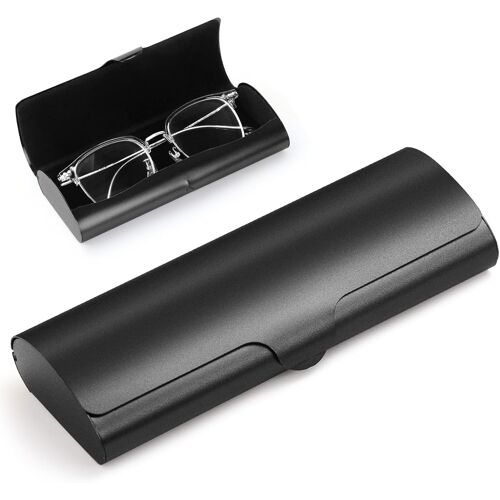 Kalanka-Étui À Lunettes En Aluminium, Étui À Lunettes Rigide Avec Chiffon Lunette De Vue, Boîtier De Protection Doré Lunette De Soleil Pour Femmes Et Hommes