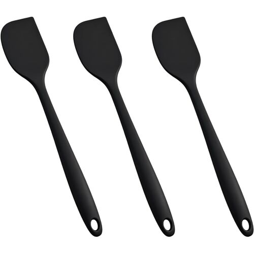 Kalanka-3pcs Grande Spatule En Silicone 27 Cm Résistante À La Chaleur 230 °C, Spatule Cuisine Silicone Flexible Et Antiadhésive, Spatule Patisserie Silicone Pour Gâteau, Mélange, Raclage Et Cuisson