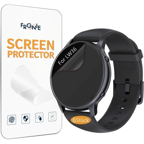 Kalanka-Tuyoma Lot De 6 Films De Protection D'écran Hd En Tpu Pour Montre Intelligente Lw36 1,32