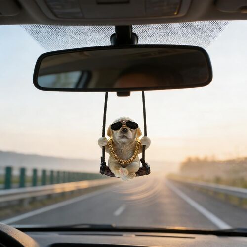 Kalanka-Décoration De Voiture , Ornement Labrador, Accessoires Intérieurs De Voiture, Pendentif Cochonnet Amusant Pour Rétroviseurs, Portières, Maison, Lot De 1, Idée Cadeau Originale