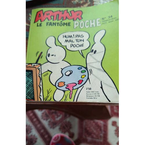 Arthur Le Fantôme Poche 34