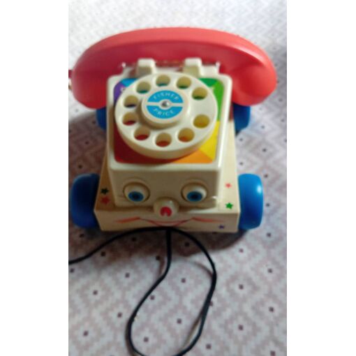 Téléphone à cadran tournant vintage - Ressourcerie Histoires Sans Fin
