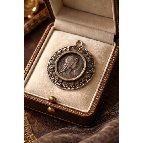 Médaille Vierge Marie Vintage