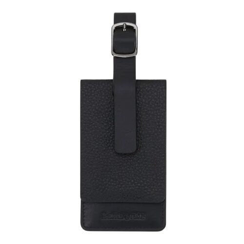 Samsonite Médaillon noir en cuir pour femme et homme - TA Revolution Leather Tag 327229
