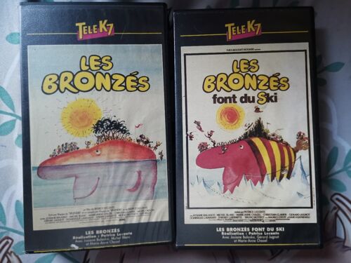 2 K7 Vhs Les Bronzes