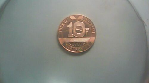 10 Francs 2000 Belle Epreuve