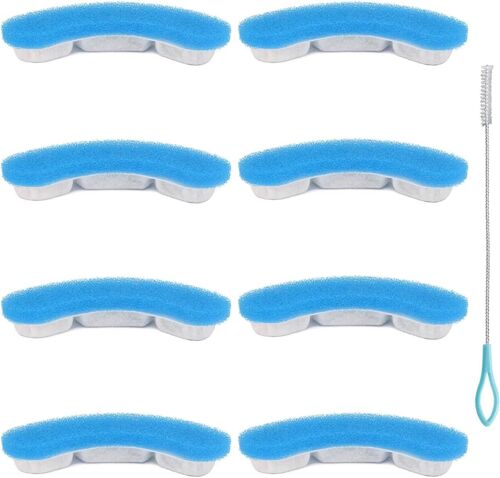 Kalanka-Filtre De Fontaine À Eau Pour Chat De Remplacement Pour Npet Wf050 Et Wf100, Filtre De Fontaine En Forme D'arc Avec 4 Systèmes De Filtration Pour Hapup Fontaine À Chat Kitty Bec 61oz