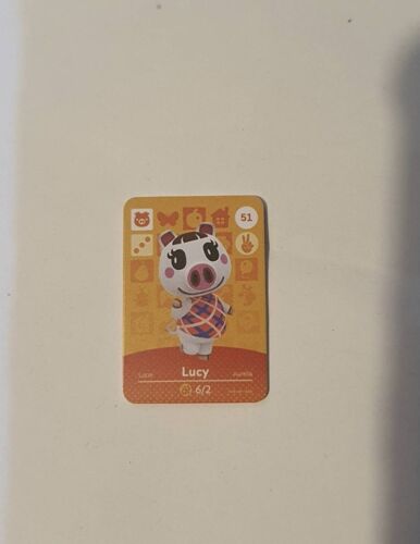Carte Amiibo NFC Animal Crossing Nintendo Lucy Lucie