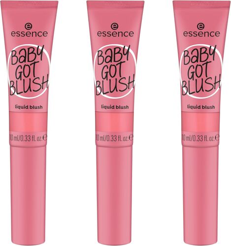 Kalanka-Baby Got Bluh Lot De 3 Blush Liquides, N° 30, Nude, À Séchage Rapide, Naturels, Végétaliens, Sans Huile, Sans Paraben, Sans Particules De Microplastique, 3 X 10 Ml 