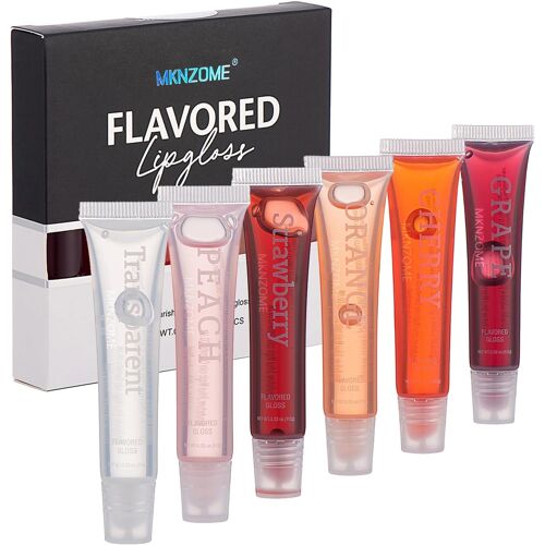 Kalanka-Lip Oil, 6 Pièces Huile A Levre Hydratant Gloss Transparent Gloss Brillant A Levre Maquillage Cadeaux Pour Femmes Gilrs Soins Des Lèvres Réparateur Et Maquillage Des Lèvres 