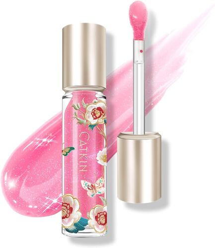 Kalanka-Serum Plumping Lip Gloss, Gloss Repulpant Levres, Huile À Lèvres Teintée, Pulpeuses, Rafraîchissantes, Hydratation, Longue Tenue, Non Gras, Contient 90% D'essence Nourrissante, 3.5 Ml 