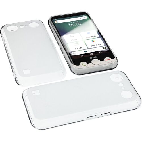 ELVORIX-Coque Compatible avec Doro Aurora A10 / A11 Housse pour Smartphone Étui en Caoutchouc TPU Transparent