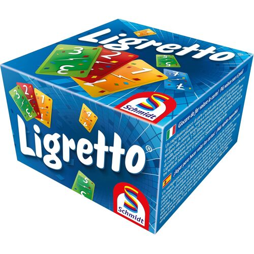 Kalanka-Spiele 01107 Ligretto Bleu, Jeu De Cartes Tactique Passionnant