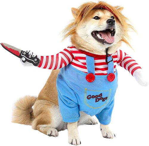 Kalanka-Halloween Vêtements Pour Animaux, Ensemble De Costumes Drôles Pour Chien, Vêtements De Fête Pour Chat Et Chien