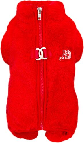 Kalanka-Pull Pour Chien Vêtements Habillement Polaire Lainage Pulls Combinaison D'hiver Chaude Sweat-Shirt 4 Pattes Salopette Pyjama Tendance Motif De Visage D'animal Pull Pour Petit Chien Chat Moyen