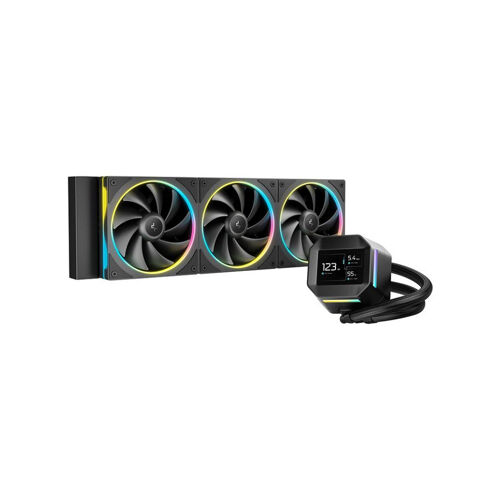 Refroidisseur liquide AIO DEEPCOOL LQ360 ULTRA WH 360 mm Blanc LCD ARGB
