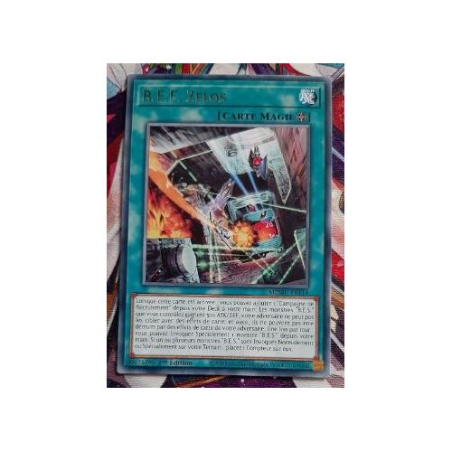 Yu Gi Oh Mzmu Fr114 B.E.F. Zelos Rare