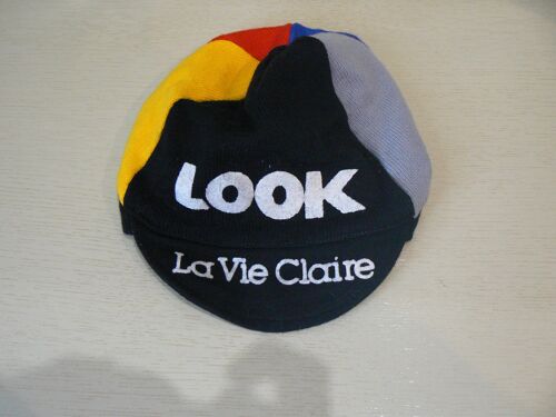 Casquette Hiver Vélo Look La Vie Claire Années 80 Taille Unique Adulte