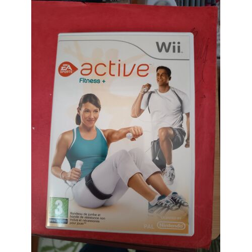 Lot De 4 Jeux Nintendo Wii, Wii Fit, Ea Sports Active, Active Personal Trainer Et Popstar Guitar
