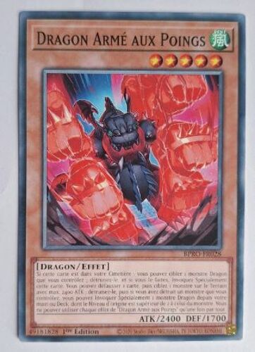 Yu Gi Oh Bpro Fr028 Dragon Armé Aux Poings