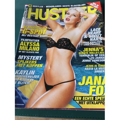 Hustler Nederlands Nr 114 Alyssa Milano Jana Fox Jenna Jameson Kelly Baker 