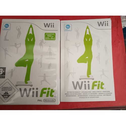 Lot De 4 Jeux Nintendo Wii, Wii Fit, Ea Sports Active, Active Personal Trainer Et Popstar Guitar
