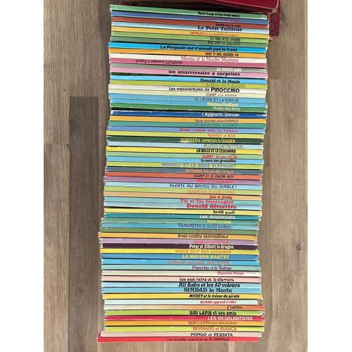Lot De 64 Tomes - Mickey Club Du Livre